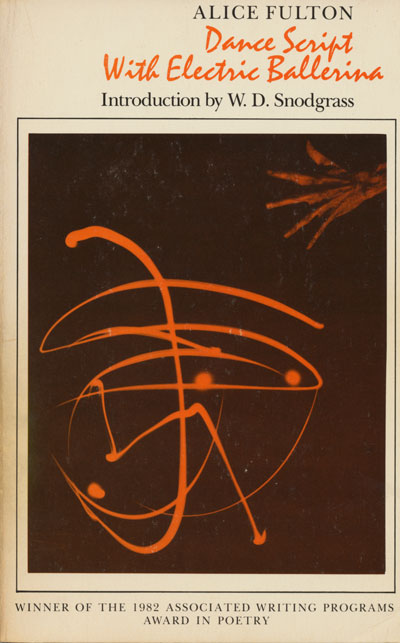 Book Jacket, Dance Script With Electric Ballerina (Pennsylvania)